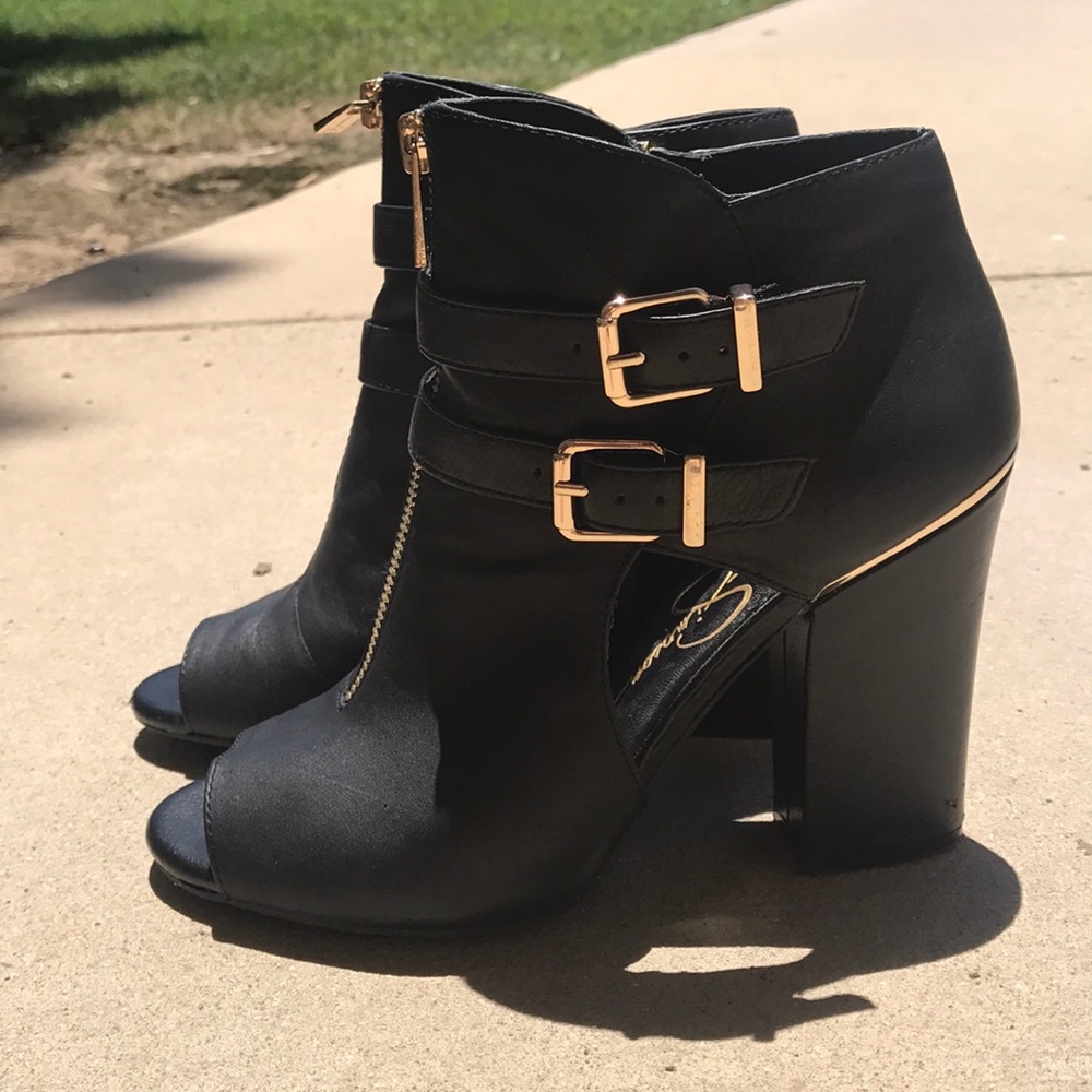 Jessica Simpson Peep Toe Booties